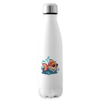 Poisson Splash Lunettes de Soleil - Bouteille isotherme - blanc - Droite