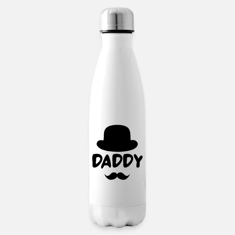 Meilleur Papa - Bouteille isotherme - blanc