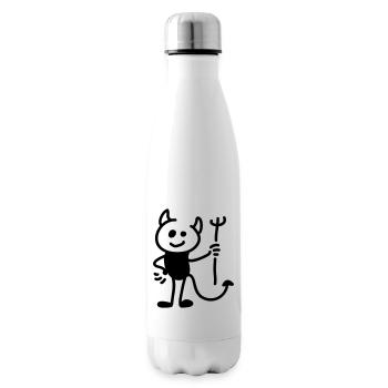 Little Devil - Ligne - Bouteille isotherme - blanc - Droite