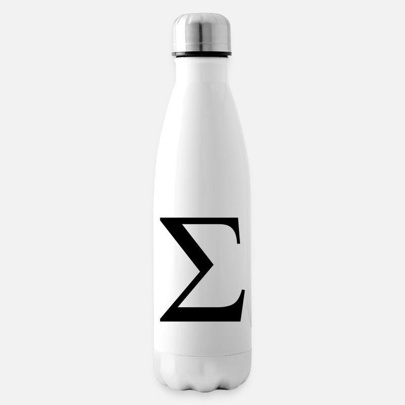 sigma greek - Isolierflasche - Weiß