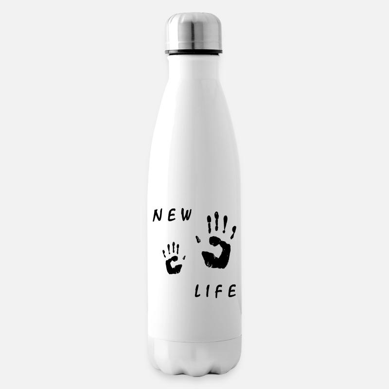 Babyhand - Isolierflasche - Weiß