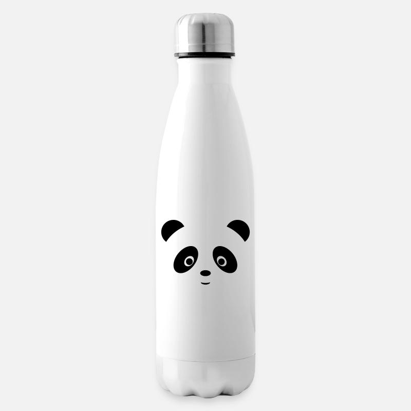 Sweet Panda - Isolierflasche - Weiß
