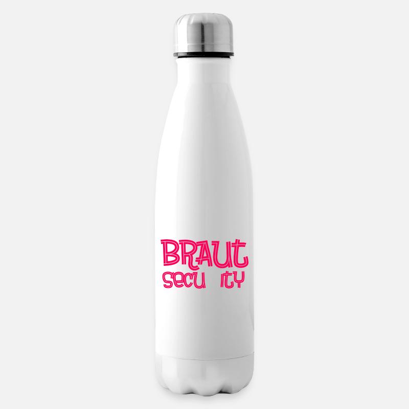 Braut security - Isolierflasche - Weiß