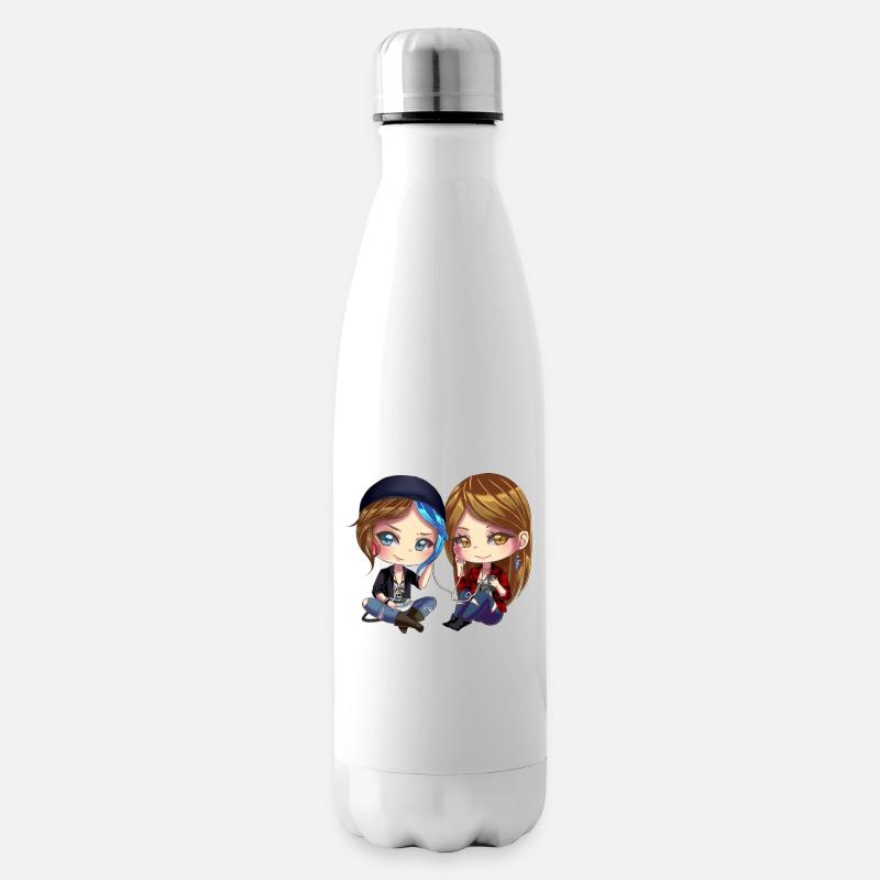 Chloe x Rachel - Isolierflasche - Weiß