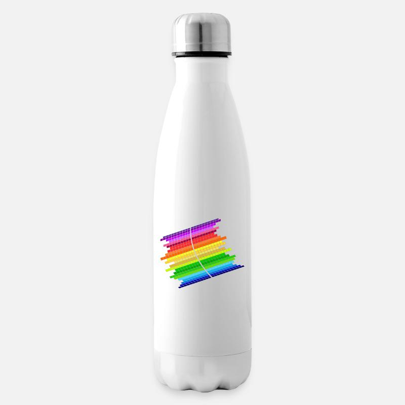 RainBow Equalizer - Isolierflasche - Weiß