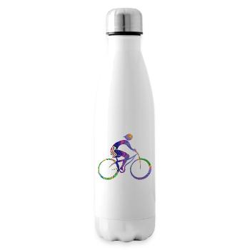 cyclist - Insulated Water Bottle - white - Right
