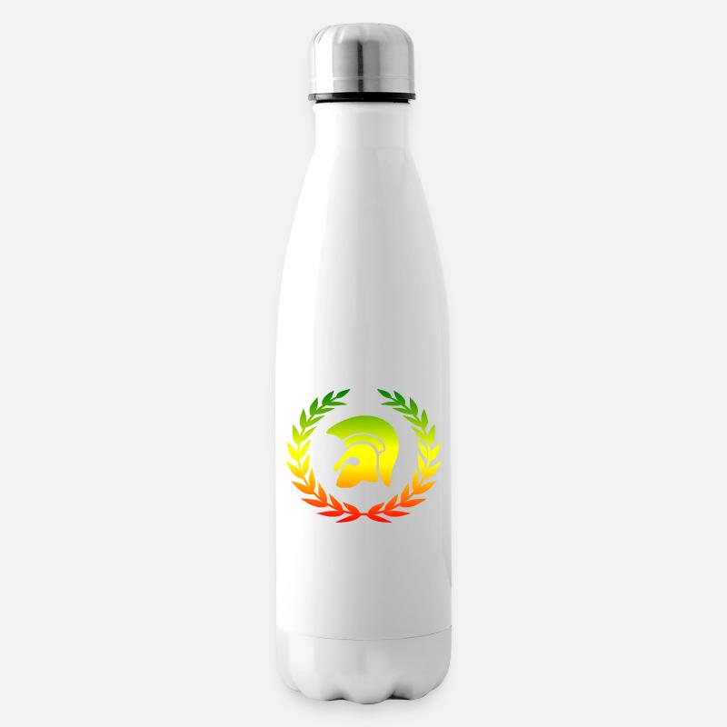 Trojan Reggae Lorbeer - Isolierflasche - Weiß
