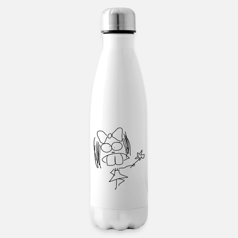 Fahnzee - Insulated Water Bottle - white