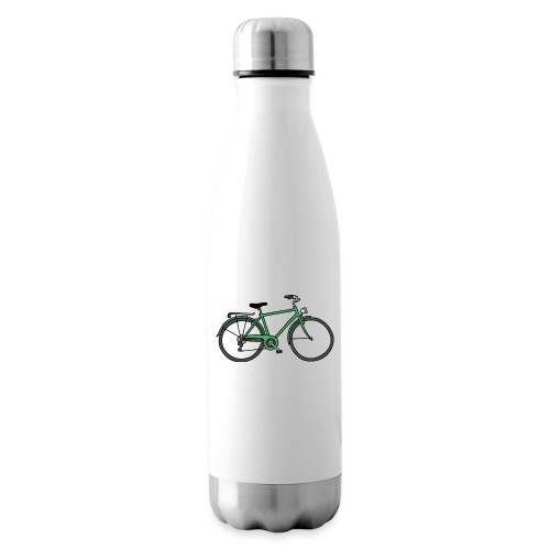 Grünes Fahrrad Bike - Isolierflasche