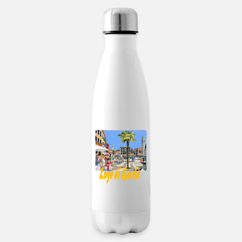 Lago di Garda - Isolierflasche - Weiß