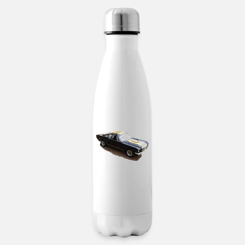 Oldtimer auto - Bouteille isotherme - blanc