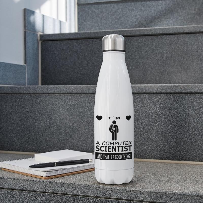 I am computer scientist studying computer science gift Insulated Water Bottle