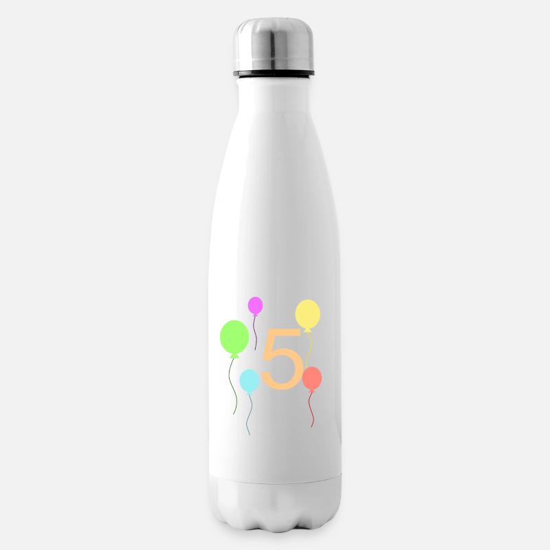 Luftballon - Isolierflasche - Weiß