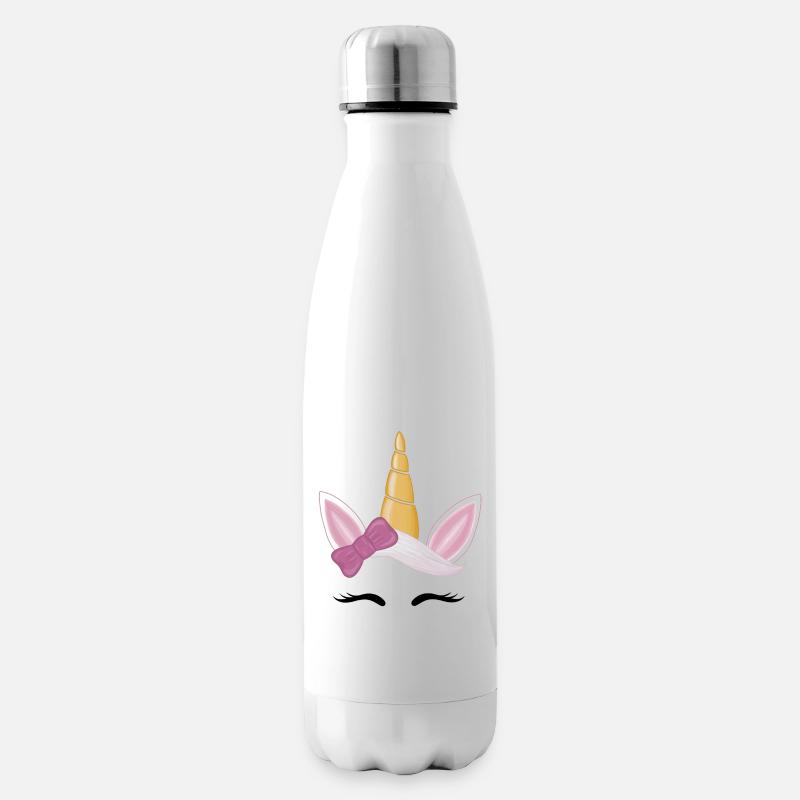 Licorne - Bouteille isotherme - blanc