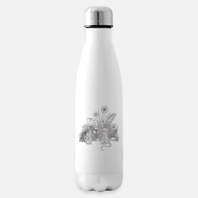 At grassroots level - Insulated Water Bottle - white