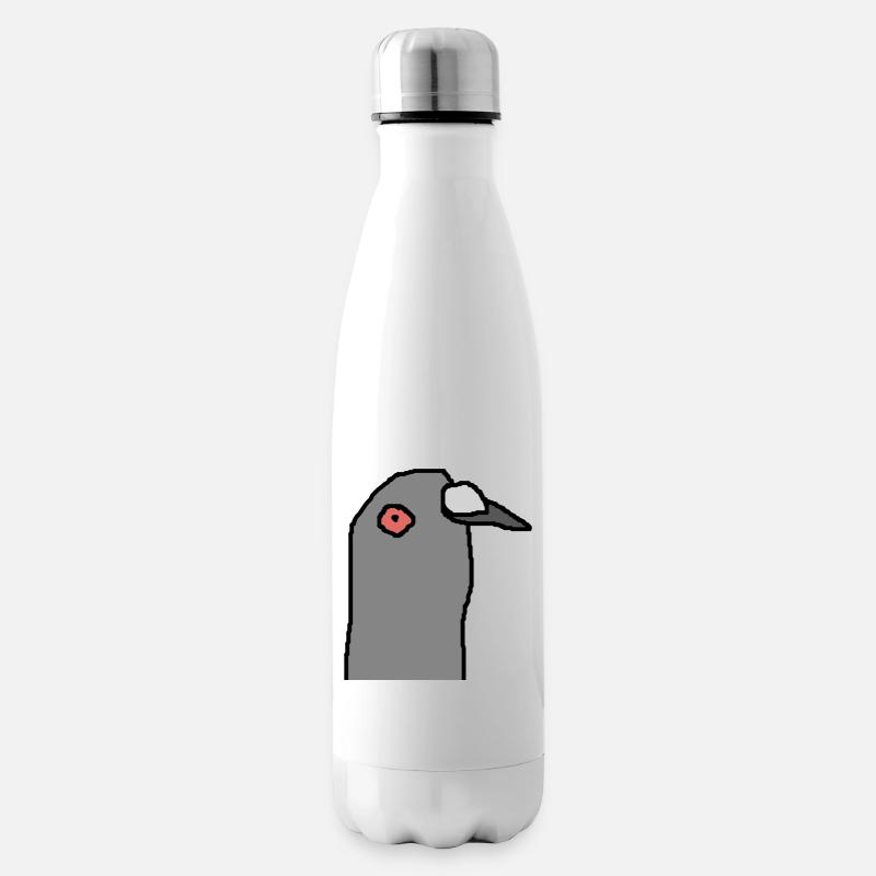 Taube - Isolierflasche - Weiß
