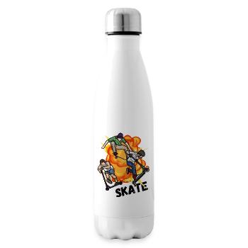skate explosion M shirt - Isolierflasche - Weiß - Rechts