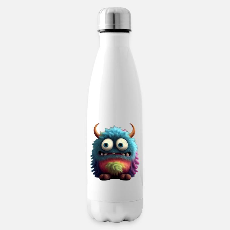 Le monstre mignon « Piff » - Bouteille isotherme - blanc