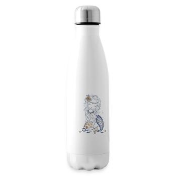 La sirène de l'océan créature mythique des abysses - Bouteille isotherme - blanc - Droite