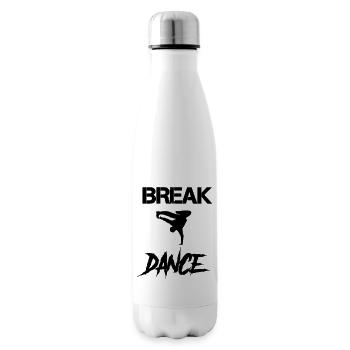 Break Dance - Insulated Water Bottle - white - Right