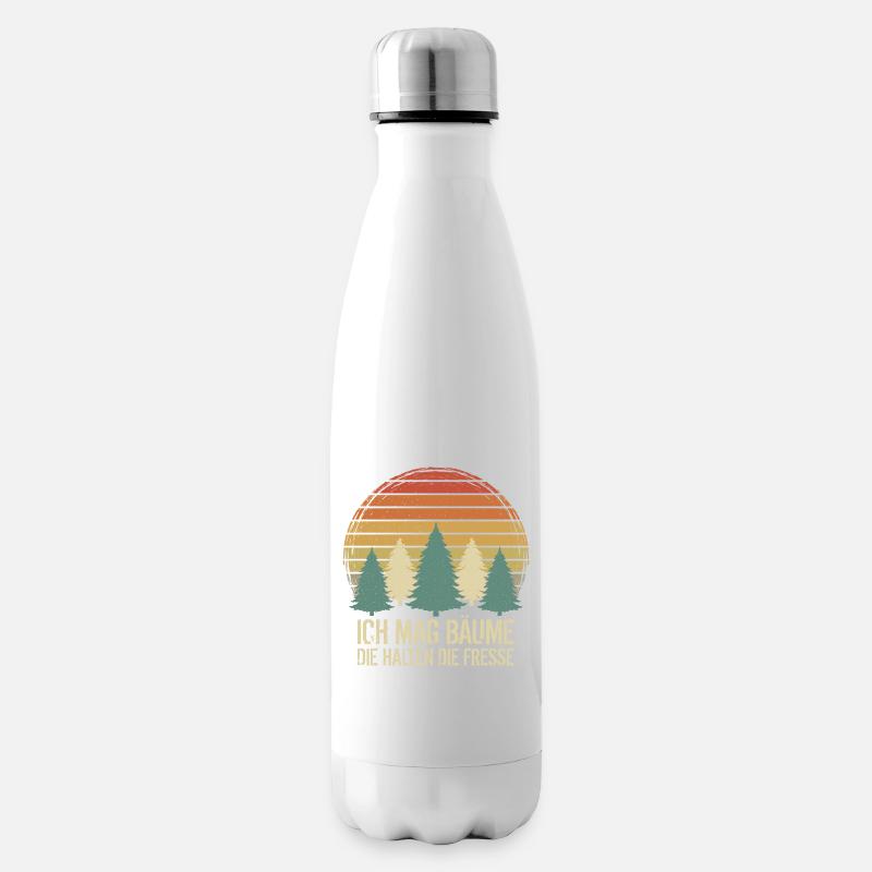 Wandern - Isolierflasche - Weiß