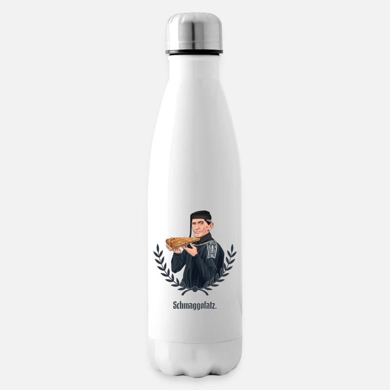 Rieser Grantler // Illustration - Isolierflasche - Weiß