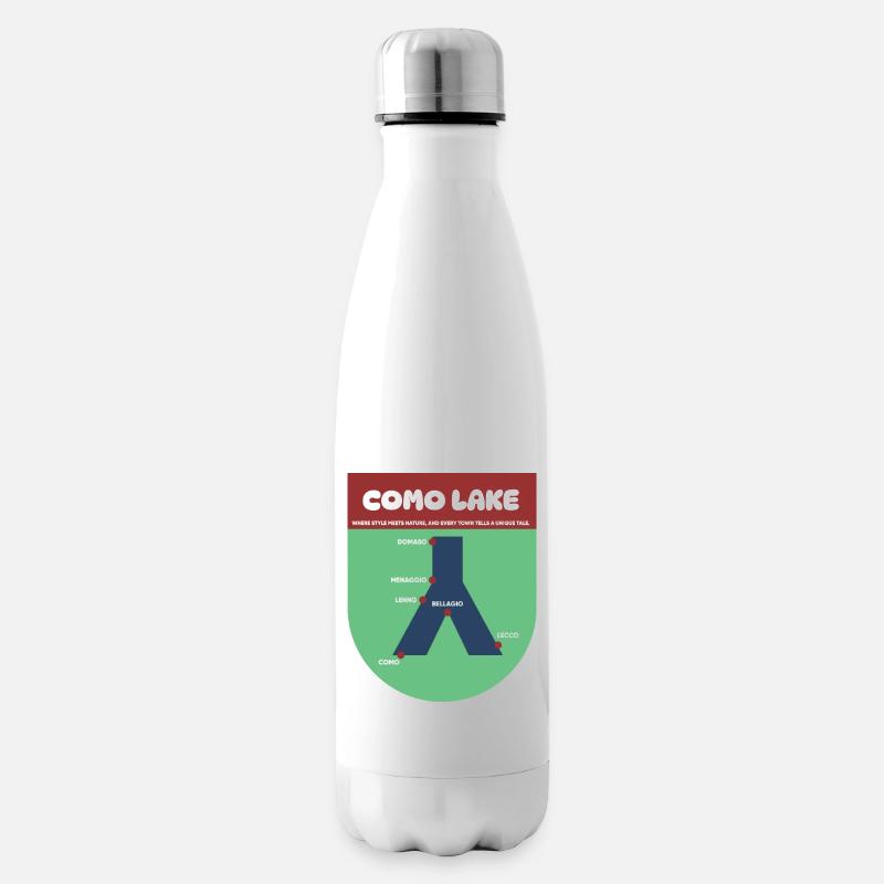 LAC DE COMO - Bouteille isotherme - blanc