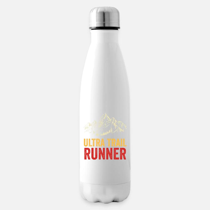 UltraTrail-Läufer - Isolierflasche - Weiß