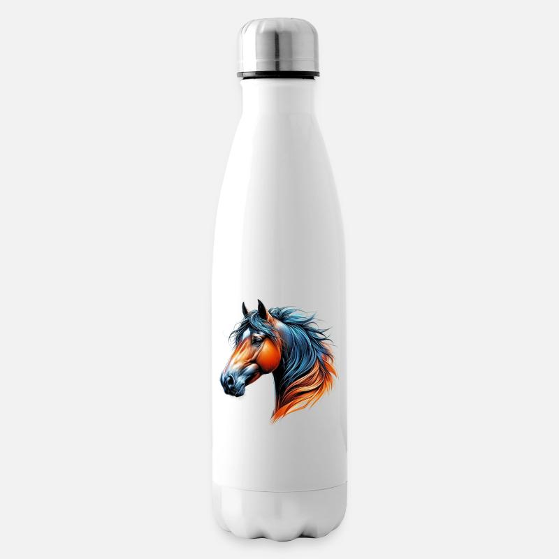 Cheval - Bouteille isotherme - blanc