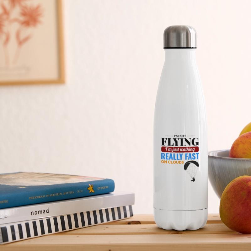 Paramotor Pilot Paramotoring Powered Paraglider Insulated Water Bottle