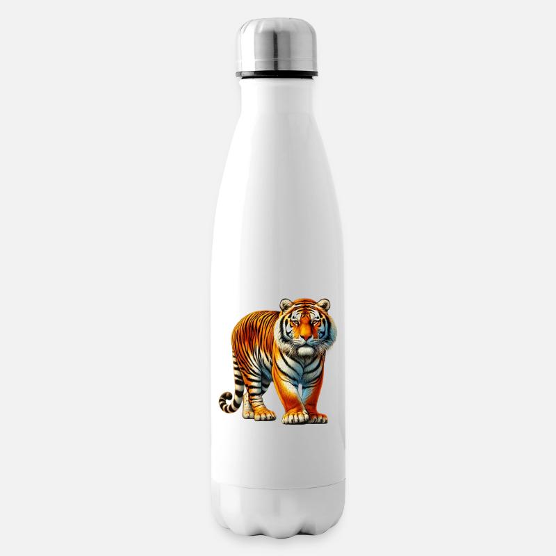 Tiger - Isolierflasche - Weiß