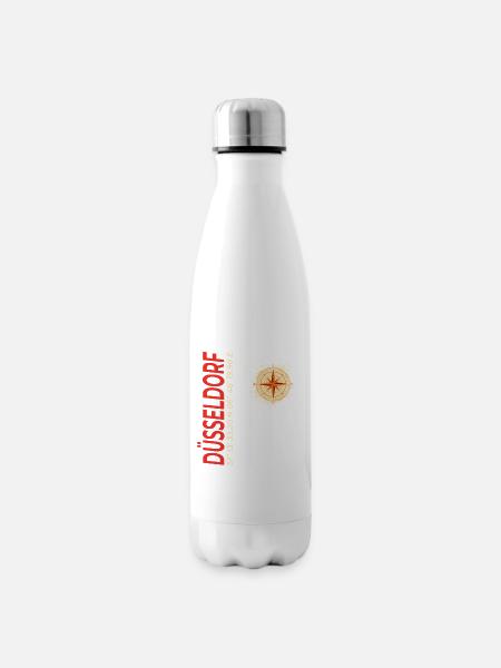 Düsseldorf - Isolierflasche - Weiß