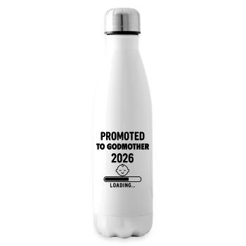 Schwangerschaftsverkuendung Bald Patentante - Isolierflasche - Weiß - Rechts