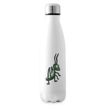 Grasshopper - Insulated Water Bottle - white - Right