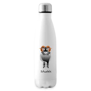 Skudde grau - Isolierflasche - Weiß - Rechts