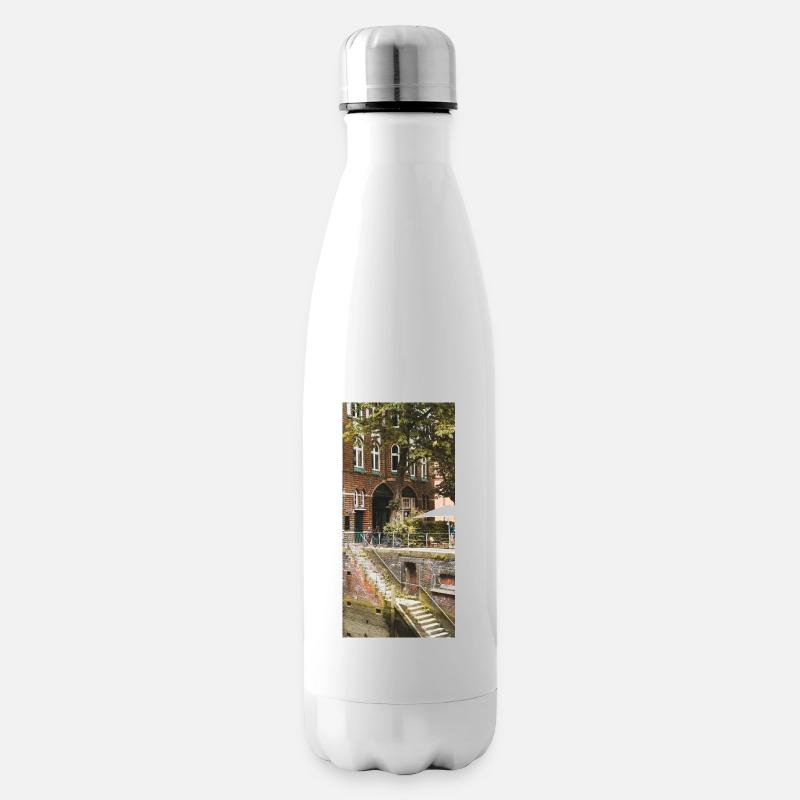 Dänemark - Isolierflasche - Weiß