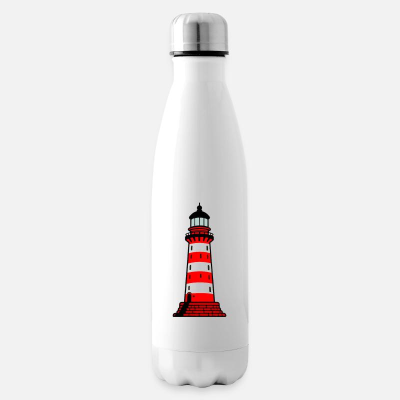 Phare - Bouteille isotherme - blanc
