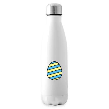 Osterei farbenfroh - Isolierflasche - Weiß - Rechts