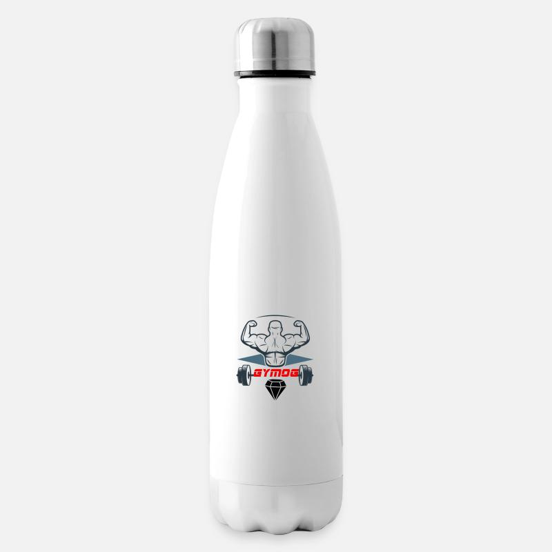 GYMOG - Isolierflasche - Weiß