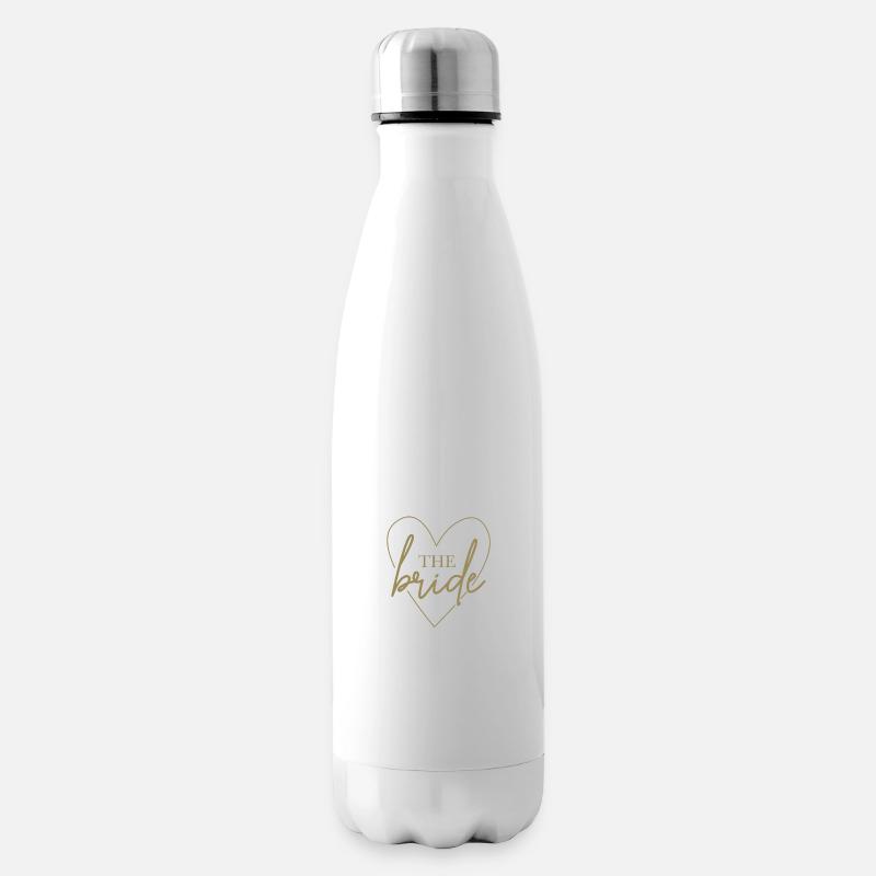 Hello Bride - die Braut - Isolierflasche - Weiß