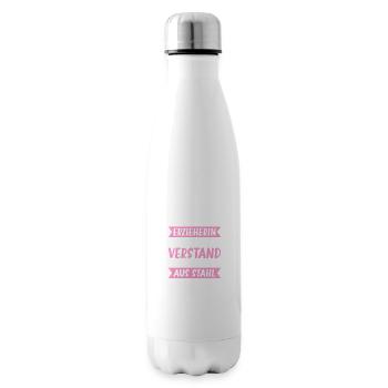 Erzieherin Nerven aus Stahl Kita - Isolierflasche - Weiß - Rechts