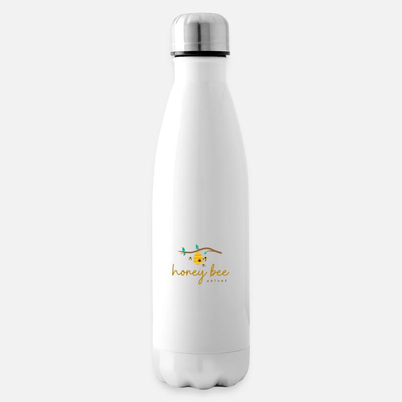 Bee - Isolierflasche - Weiß