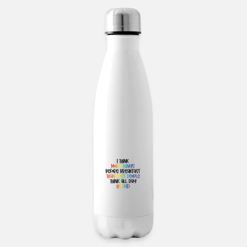ADHS - Isolierflasche - Weiß