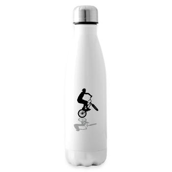 bmx schatten Extremsport - Isolierflasche - Weiß - Rechts