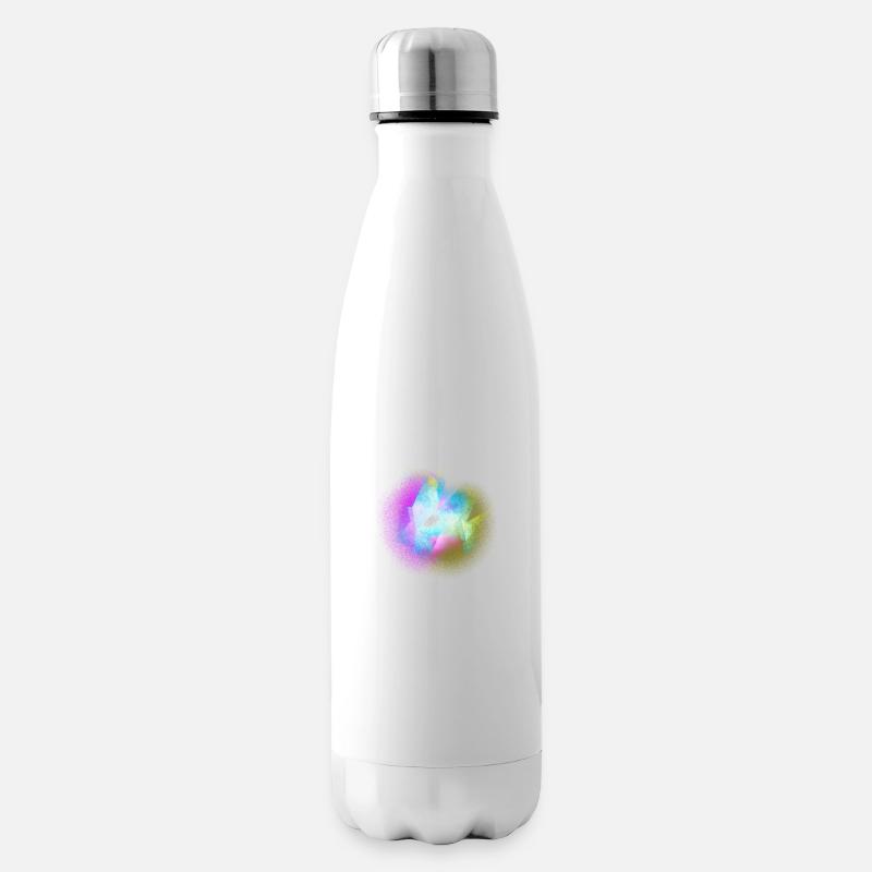 Space Explosion - Isolierflasche - Weiß