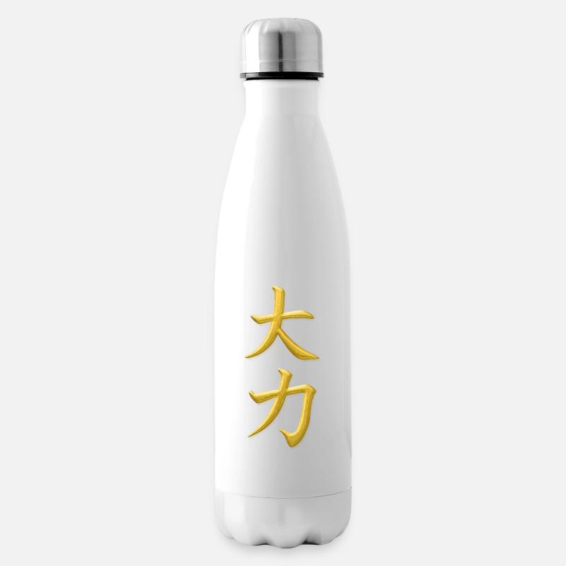 Dai Chikara – Große Kraft - Isolierflasche - Weiß