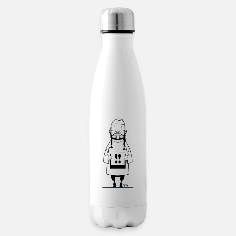 Greta - Bouteille isotherme - blanc
