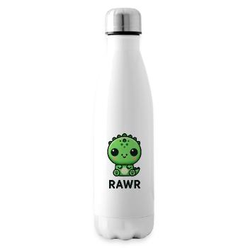 Mignon Dino T-Rex Chibi Rawr - Bouteille isotherme - blanc - Droite