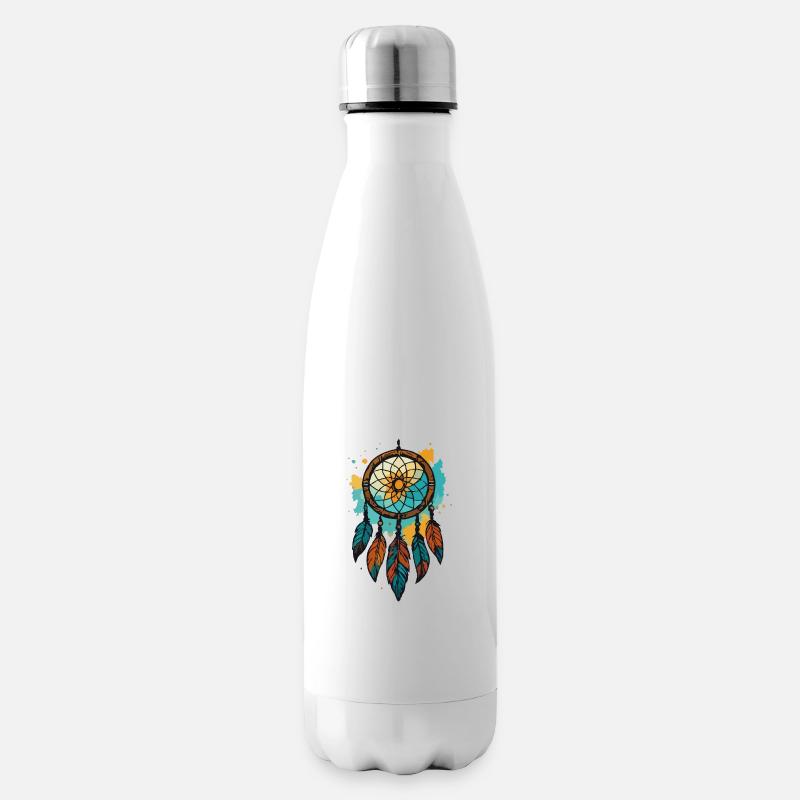 Traumfänger - Isolierflasche - Weiß