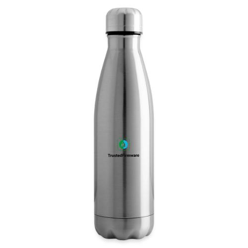 TrustedFirmware Logo verticle no org - Insulated Water Bottle